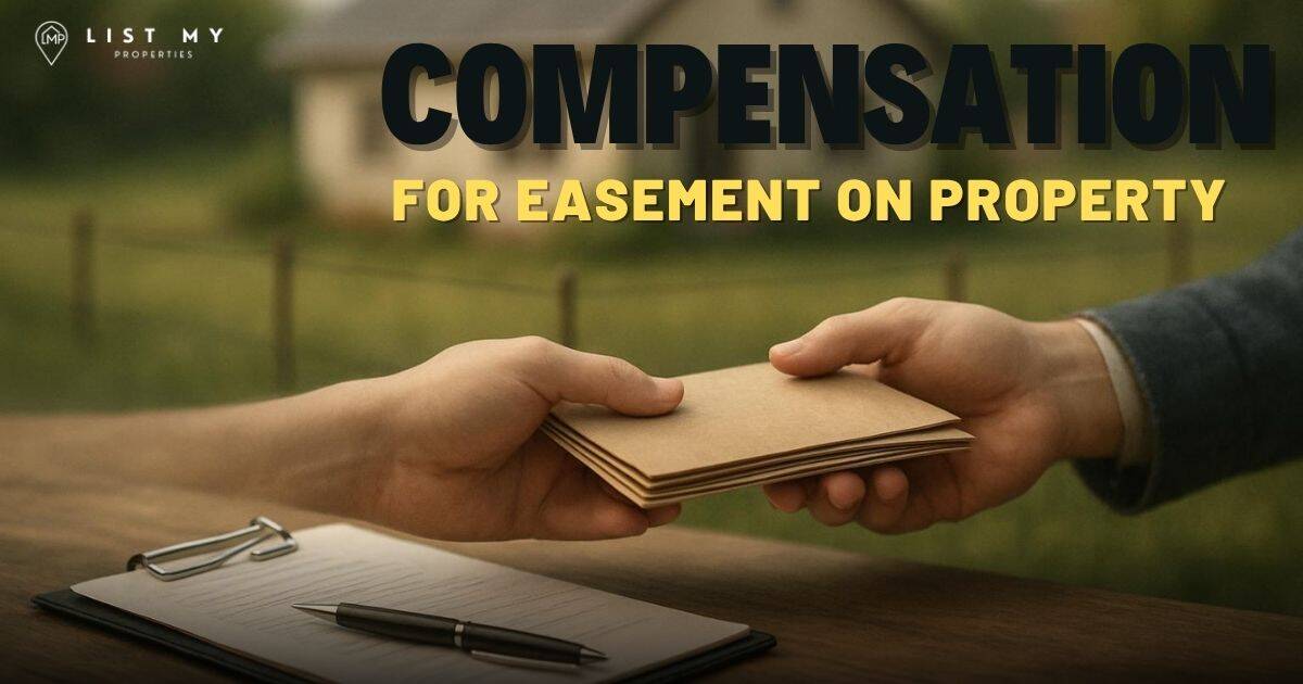 Compensation for Easement on Property