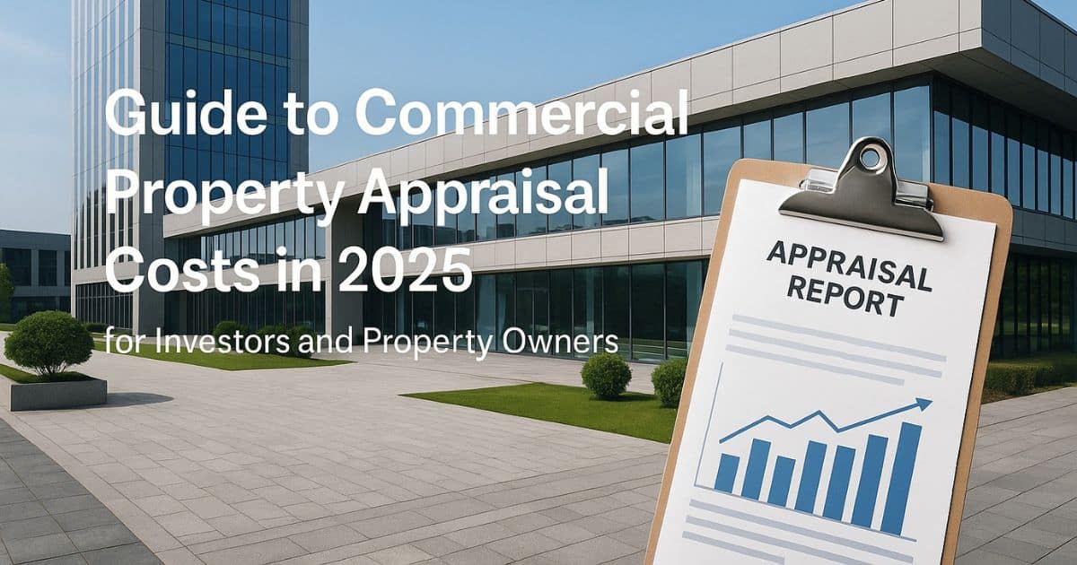 Guide to Commercial Property Appraisal Costs in 2025 for Investors and Property Owners