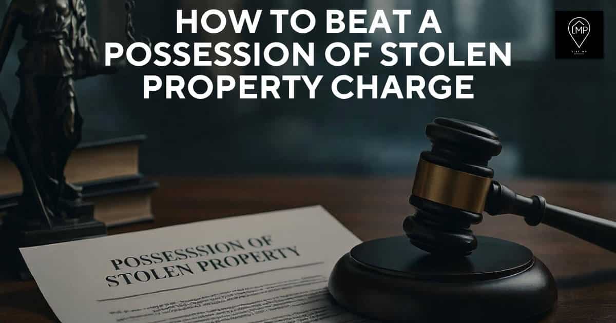 How to Beat a Possession of Stolen Property Charge