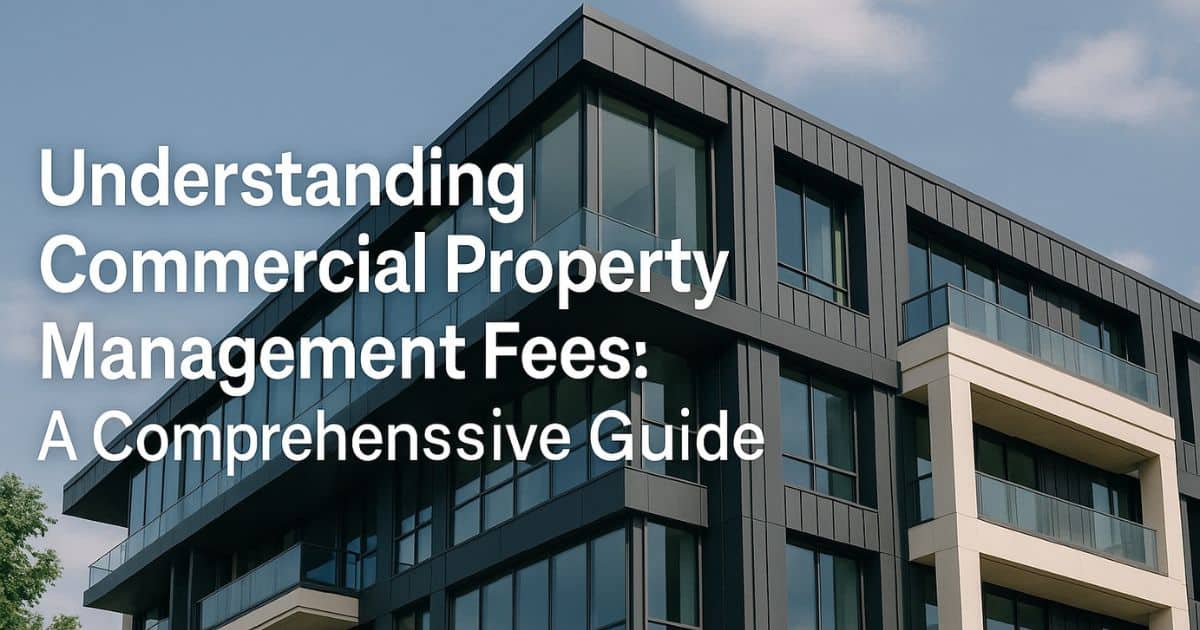 Understanding Commercial Property Management Fees: A Comprehensive Guide