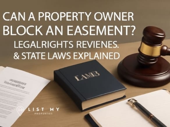 Can a Property Owner Block an Easement? Legal Rights, Remedies & State Laws Explained