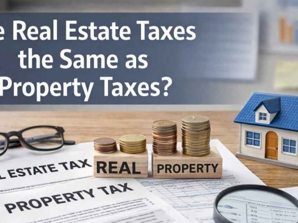 Are Real Estate Taxes the Same as Property Taxes