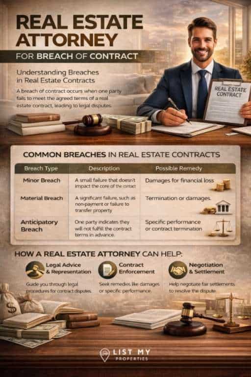real estate attorney for breach of contract