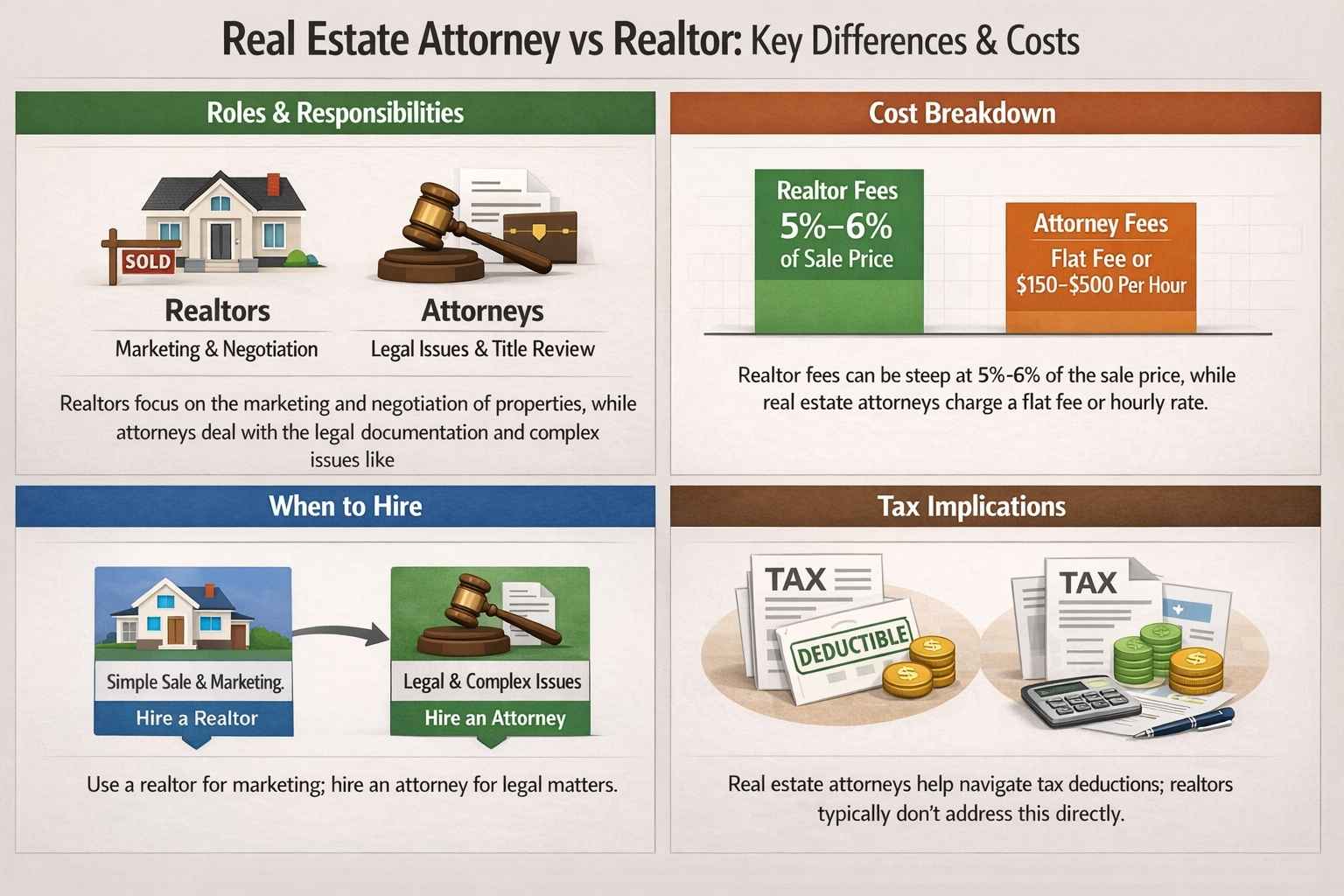 Is a Real Estate Attorney Cheaper Than a Realtor