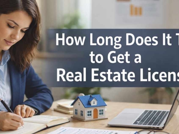How long does it take to get a real estate license