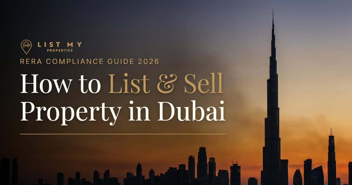 how to list property in Dubai with RERA compliance and DLD sale registration guide 2026