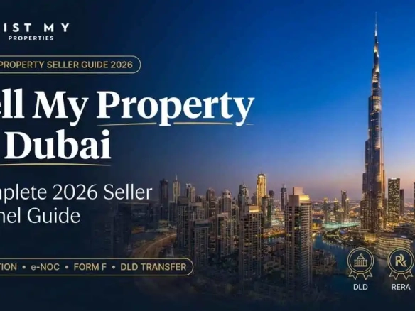 sell my property in Dubai 2026 seller funnel guide with valuation documents NOC and DLD transfer