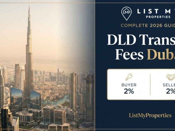 DLD transfer fees Dubai 2026 buyer and seller property sale cost guide