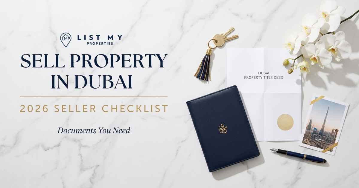 documents required to sell property in Dubai seller checklist with title deed NOC and DLD transfer