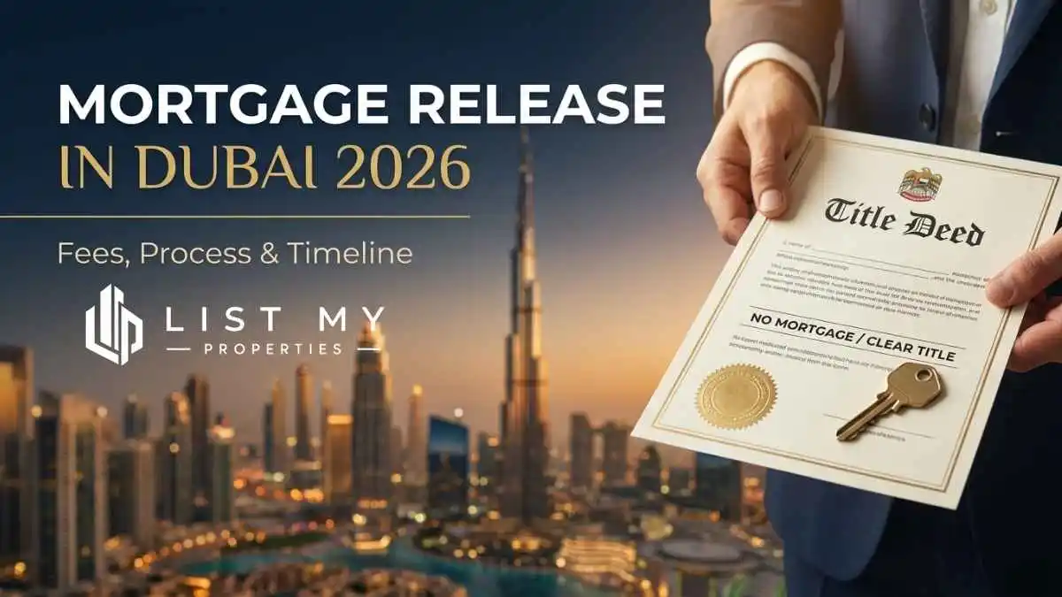 Owner receiving a clear title deed after a mortgage release on a Dubai property in 2026