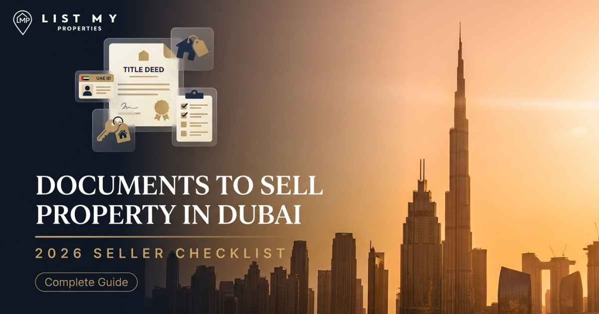 documents required to sell property in Dubai seller checklist with title deed NOC and DLD transfer