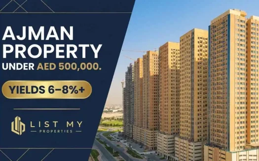 Ajman property for Sale under 500,000 in 2026 - affordable studio and 1-bed freehold apartments