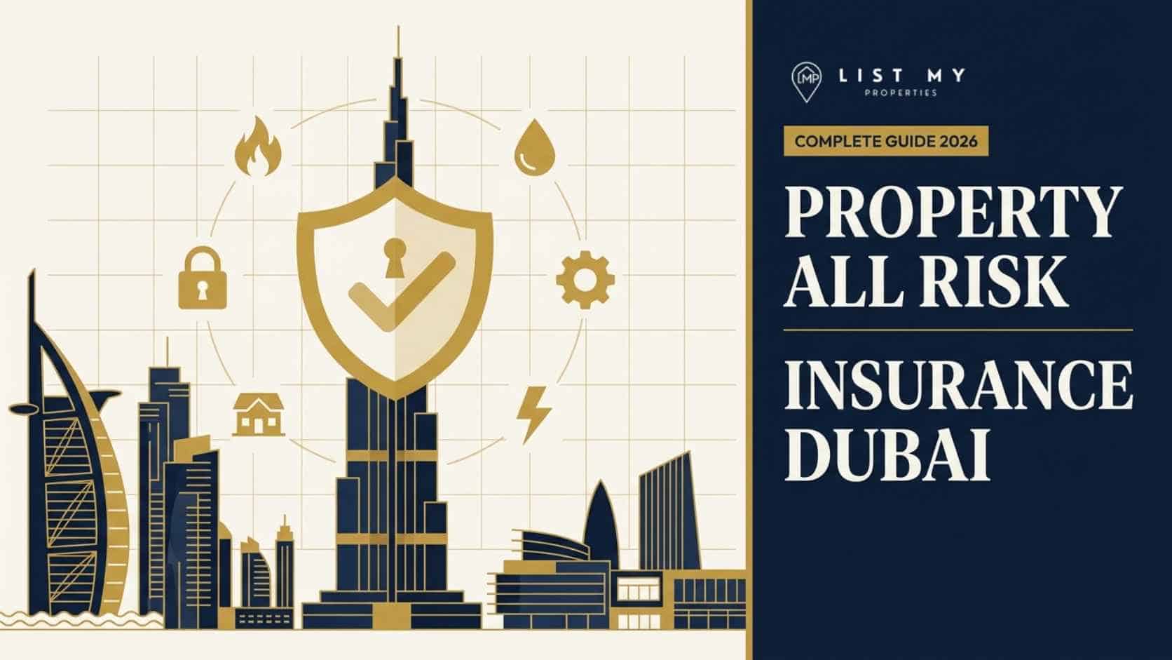Property all risk insurance Dubaii guide for commercial property, warehouse, machinery, and business asset protection.