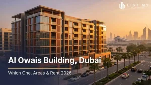 Al Owais residential building in Al Barsha 1, Dubai, in 2026