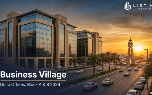 Business Village office park in Port Saeed, Deira, Dubai, in 2026