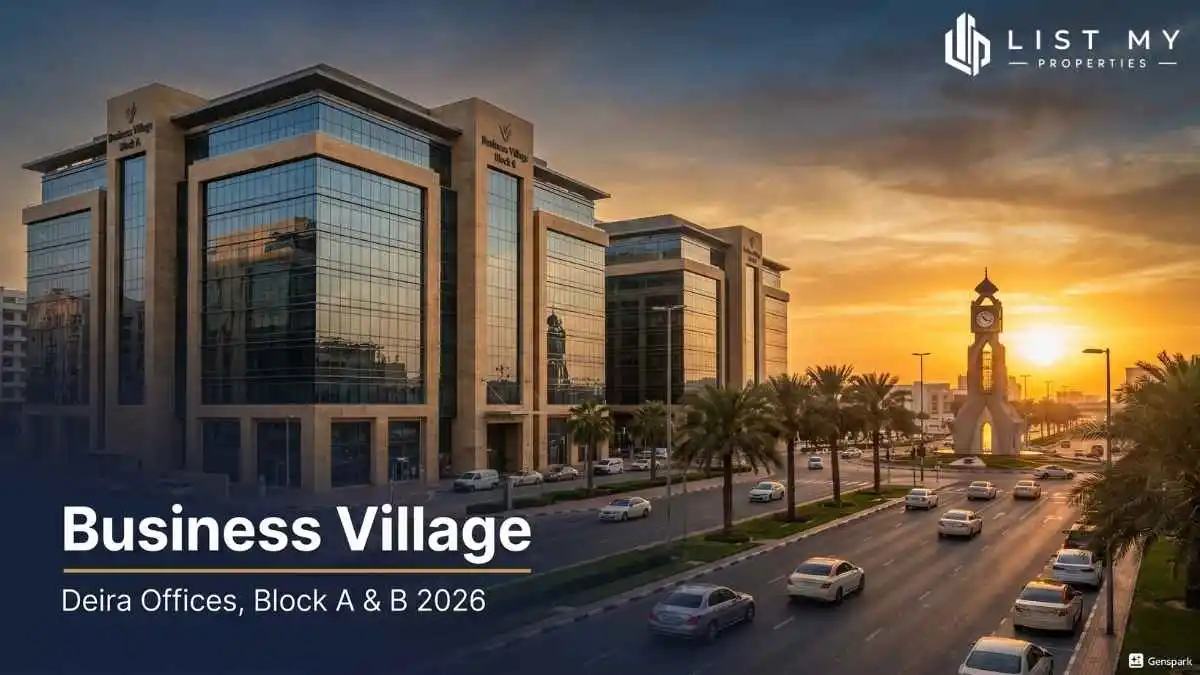 Business Village office park in Port Saeed, Deira, Dubai, in 2026