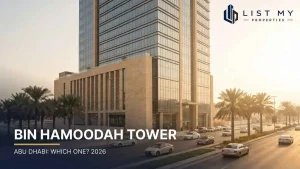 Bin Hamoodah Tower office building in Abu Dhabi in 2026